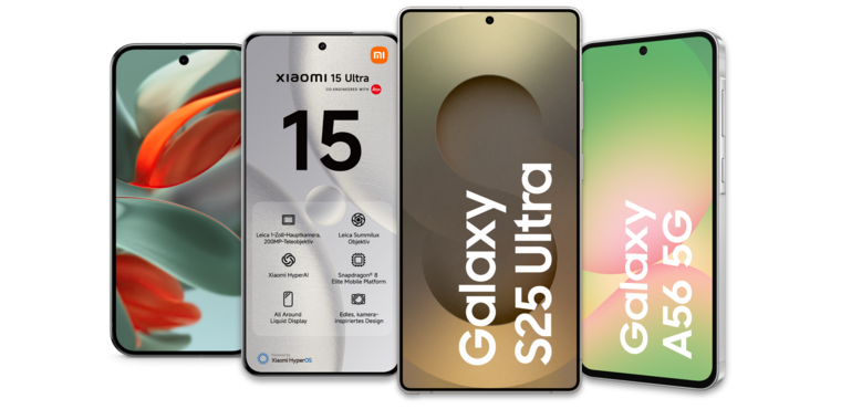 Jetzt eine große Auswahl an refurbished Handys und Tablets günstiger bei cyberSIM kaufen