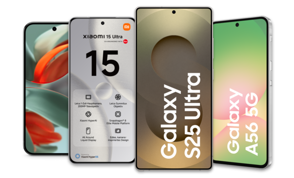 Jetzt eine große Auswahl an refurbished Handys und Tablets günstiger bei cyberSIM kaufen