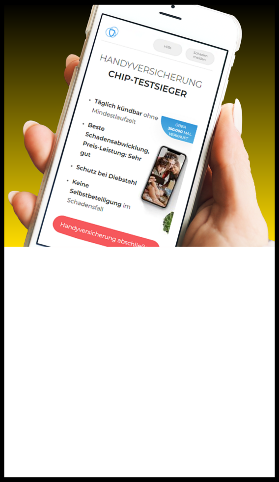 Handyversicherung mit schneller Schadensregulierung